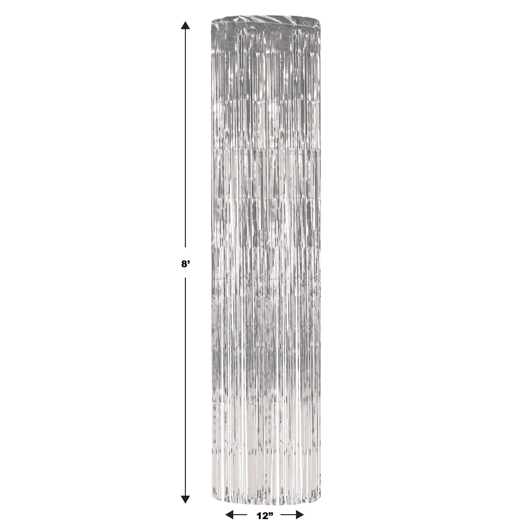 1-Ply Gleam 'N Party Column - silver