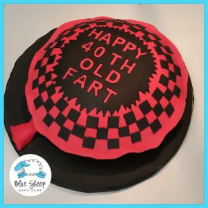 40TH Birthday Whoopie Cushion Cake
