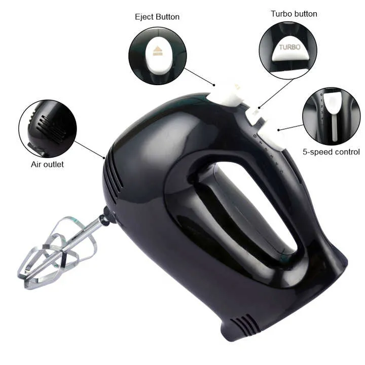 5 سرعتان مع قوة عالية مع ملحقات متينة من . 5 speeds with high power and durable