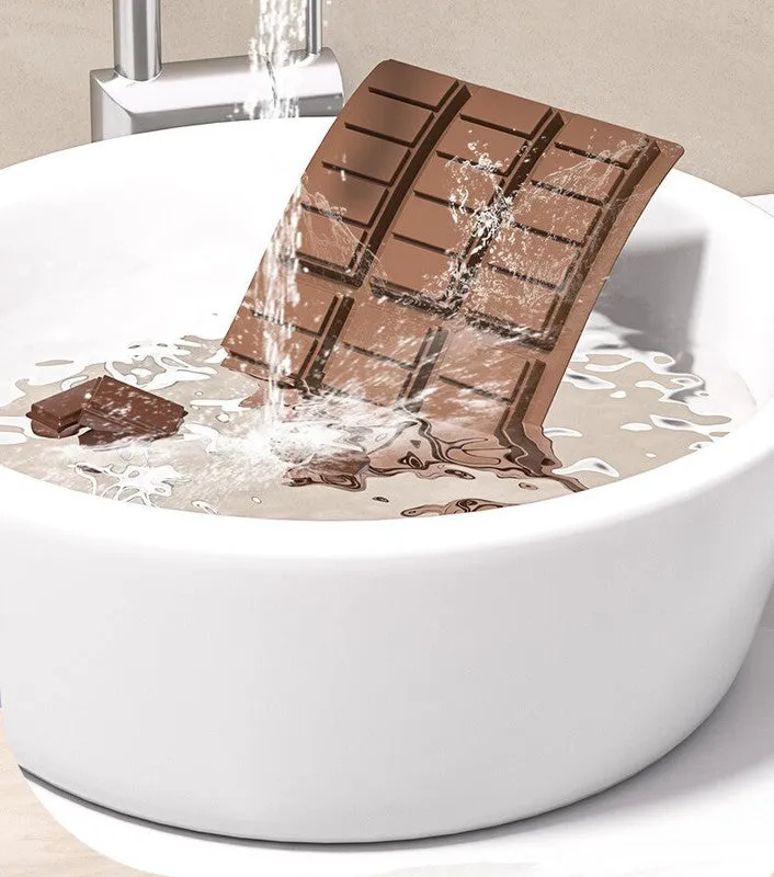 (5 PCS) YH913 Silicone Chocolate Bar Mold | BPA-Free, Heat-Resistant, Non-Stick Baking Tray, Measures 25.8 cm x 17 cm x 1.5 cm
