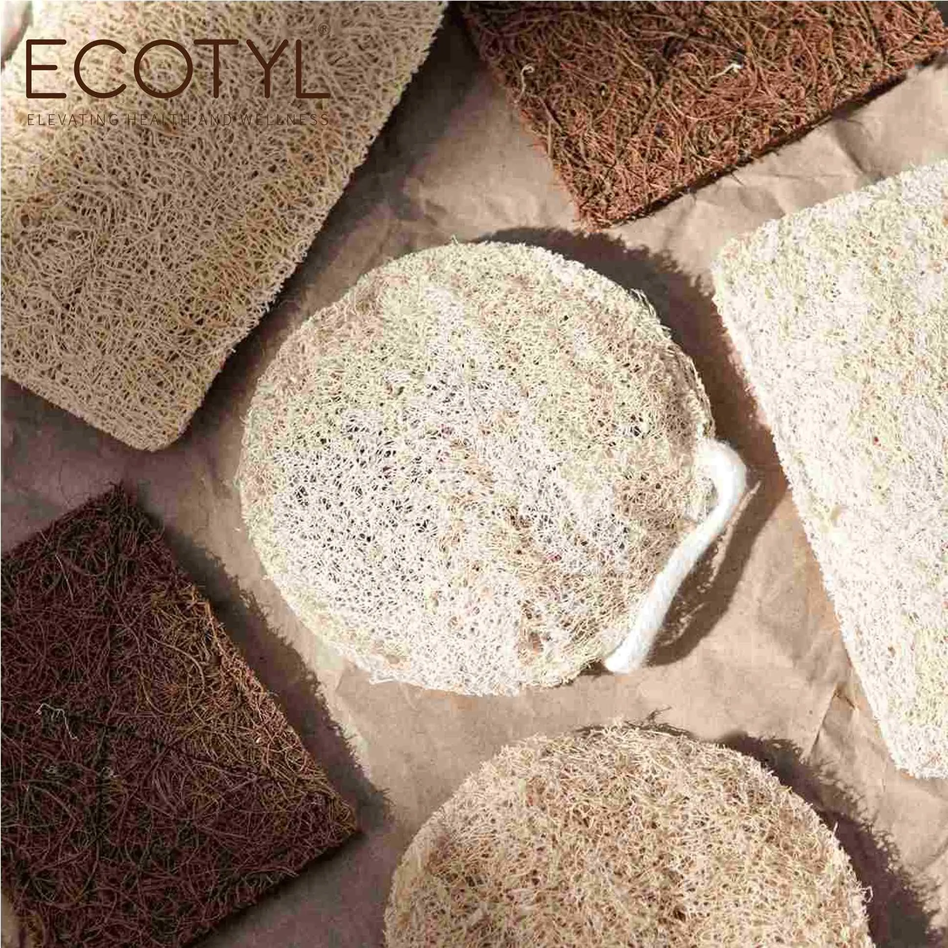 Body Loofah Set of 2