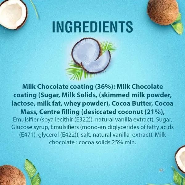 Bounty Chocolate 55g