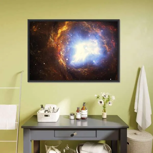 Colorful Nebula Canvas Wall Art