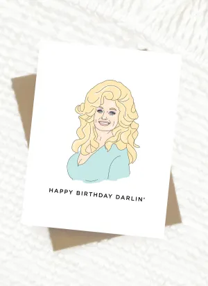 Dolly Parton Birthday Card