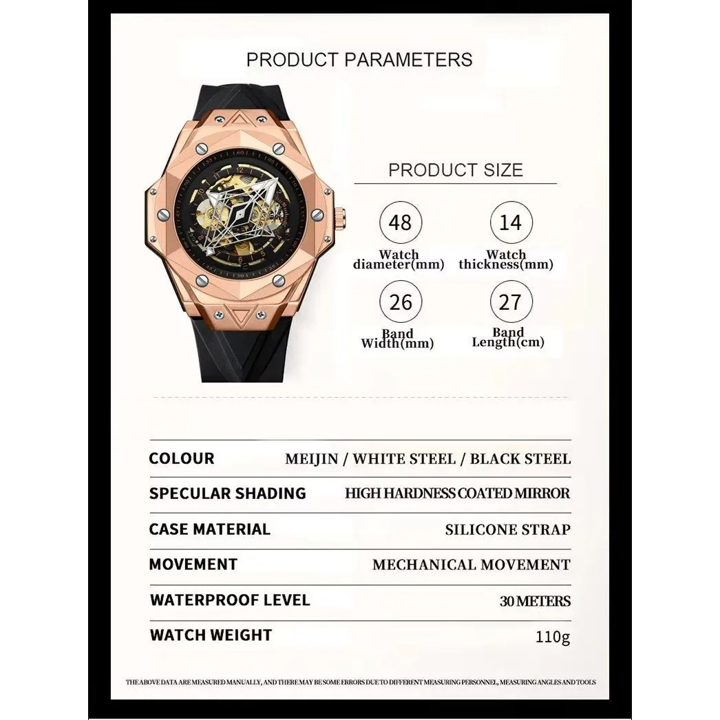 Elegant Quartz T35 Round Men's Business Watch