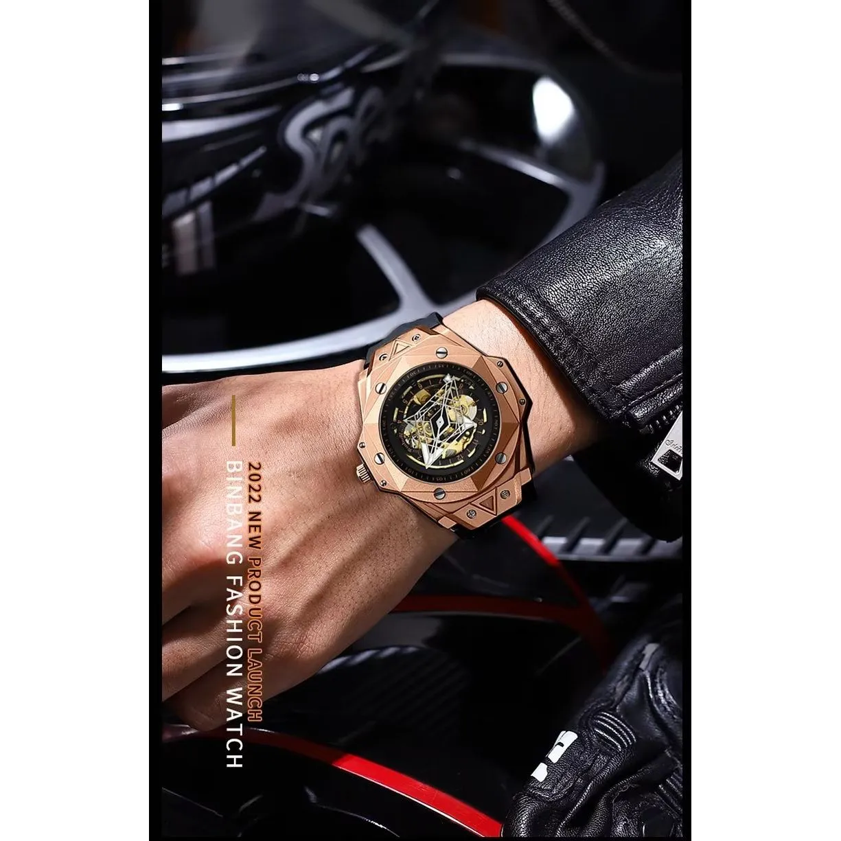 Elegant Quartz T35 Round Men's Business Watch