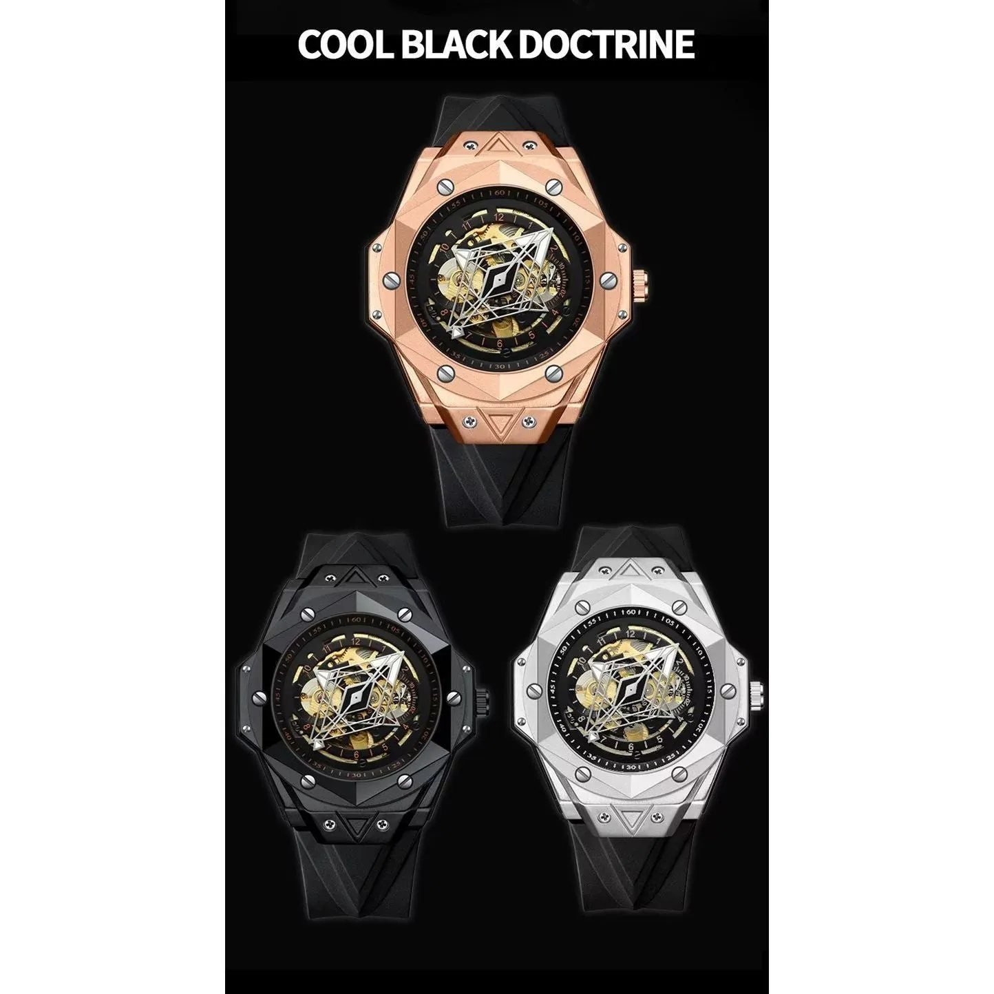 Elegant Quartz T35 Round Men's Business Watch