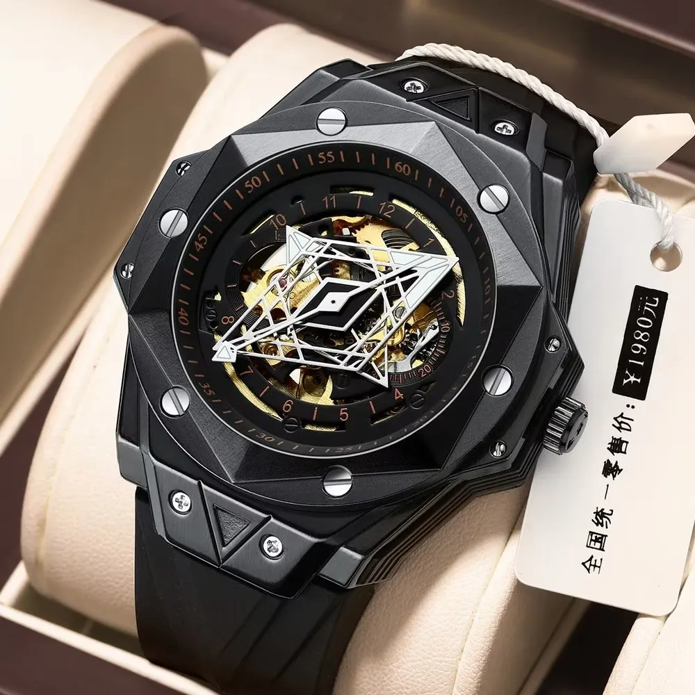 Elegant Quartz T35 Round Men's Business Watch