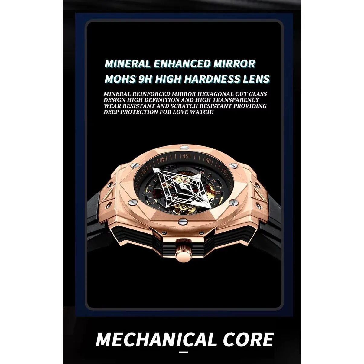 Elegant Quartz T35 Round Men's Business Watch
