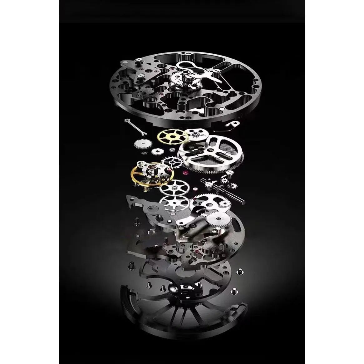 Elegant Quartz T35 Round Men's Business Watch