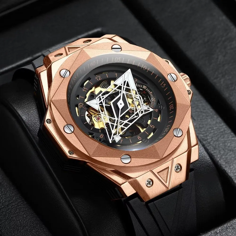 Elegant Quartz T35 Round Men's Business Watch