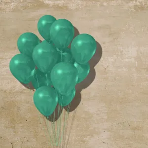Green Color Balloon (Pack of 25) for Birthday Parties & Decoration