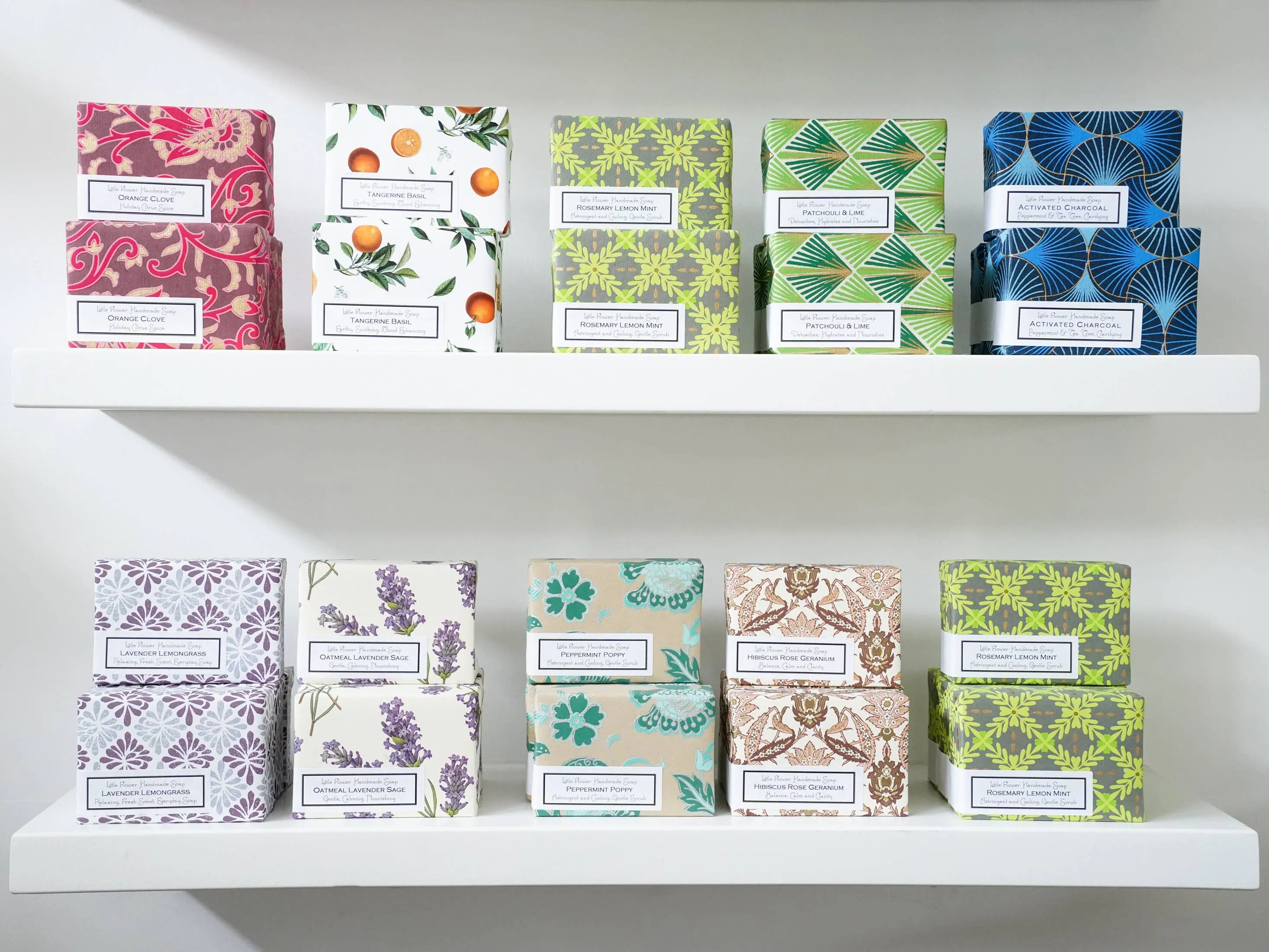 Hibiscus Rose Geranium Handmade Soap