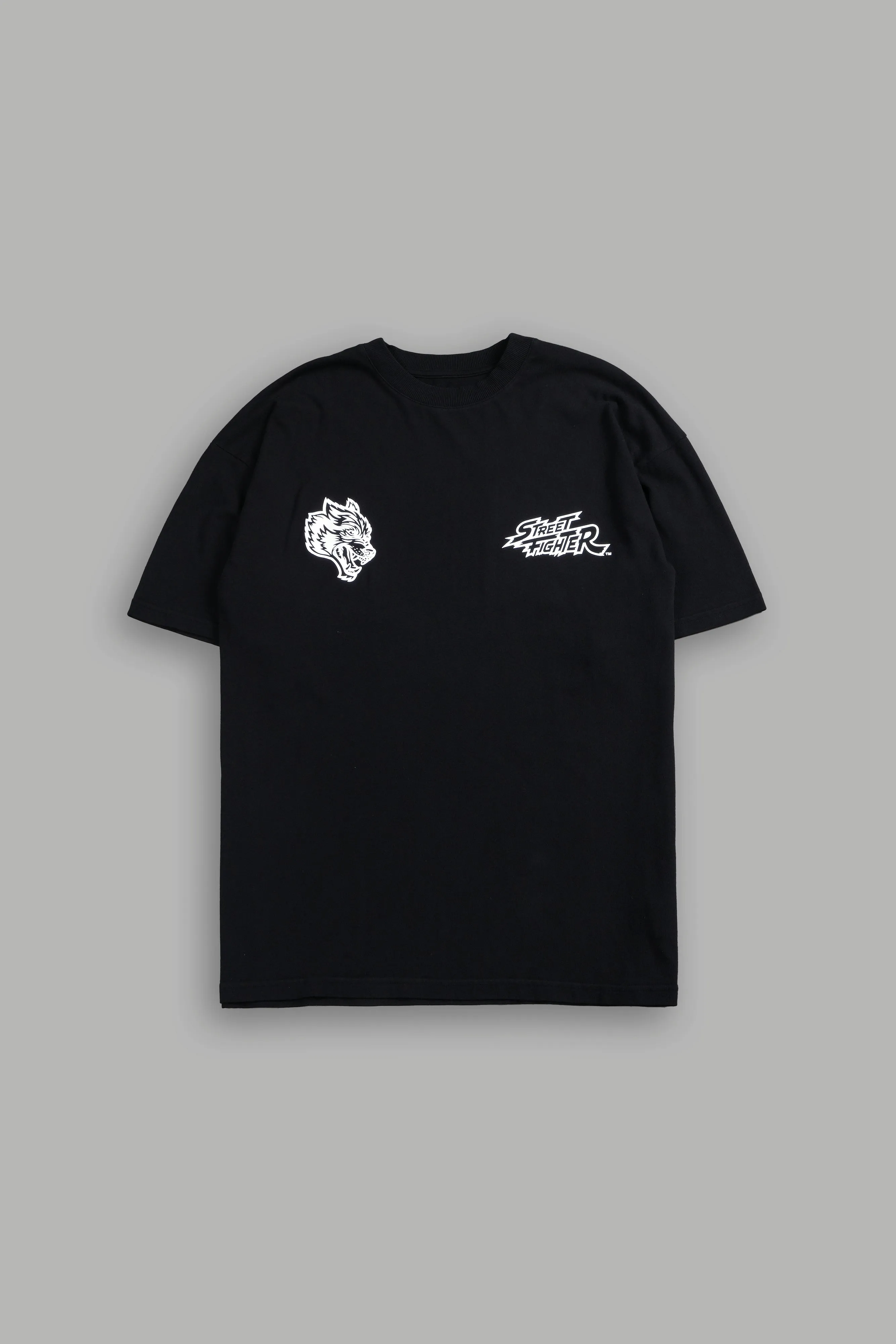 Iron Heart "Premium" Oversized Tee in Black