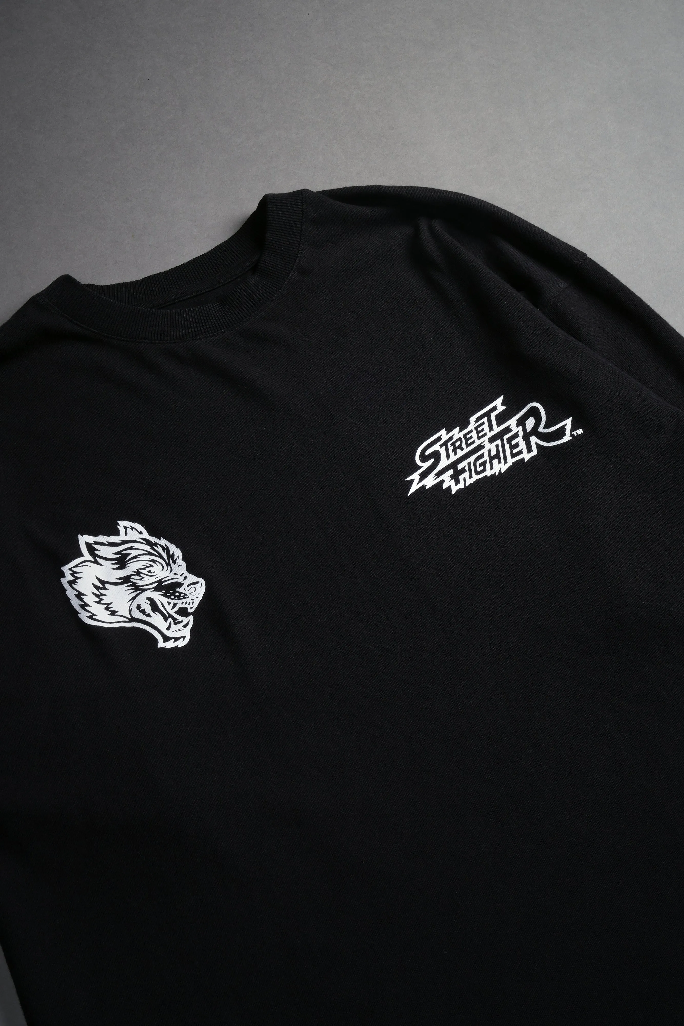 Iron Heart "Premium" Oversized Tee in Black