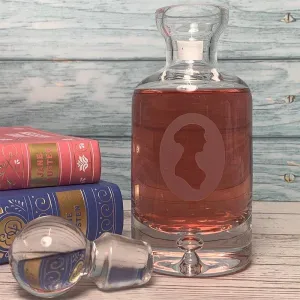 Jane Austen Decanter - Glass