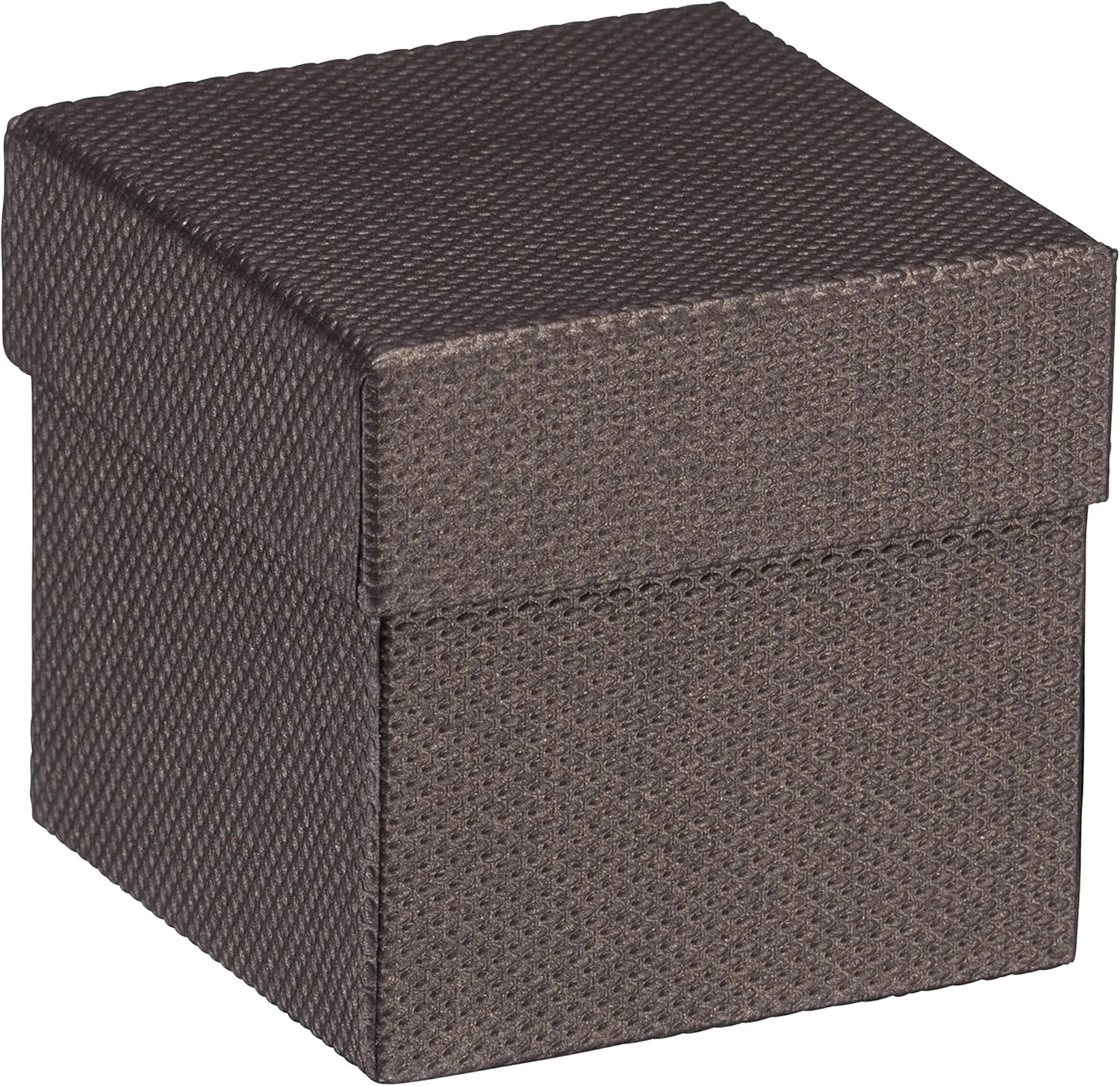 Luxury Weave Textured Earring Gift Box for Women & Girls  Jewelry Box Ideal for Studs, Small Hanging Earrings  Earring Case with Soft Suede Interior and 2-Piece Matching Outer Box