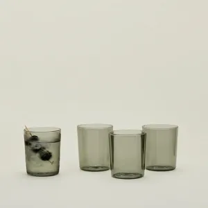 Medium Essential Glassware Set of 4 (Smoke)