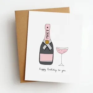 Moet  Champagne Birthday