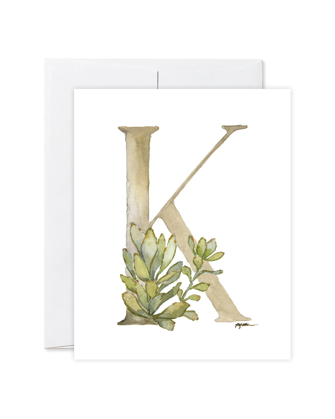Monogrammed Notecards