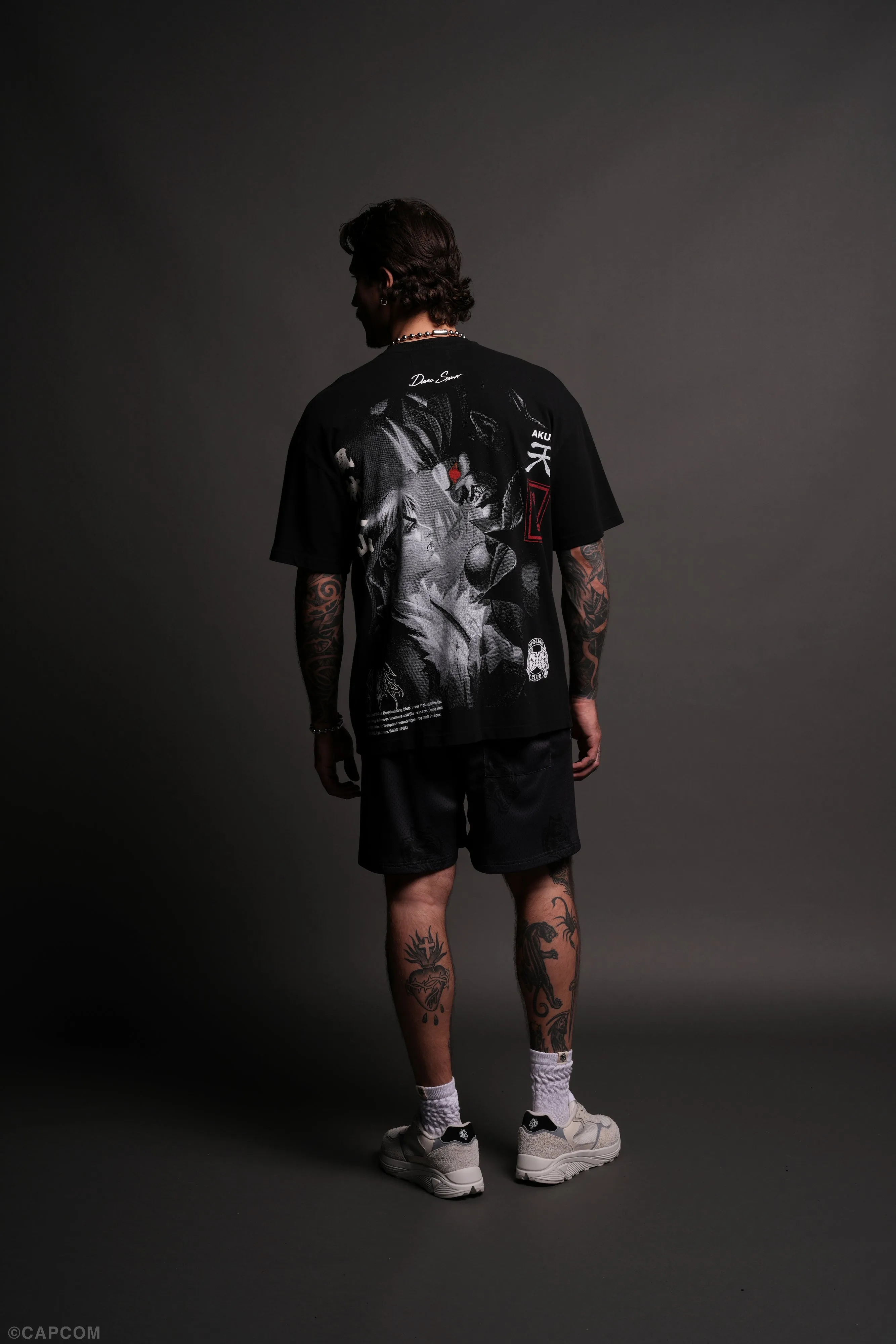 Our Energy "Premium" Oversized Tee in Black