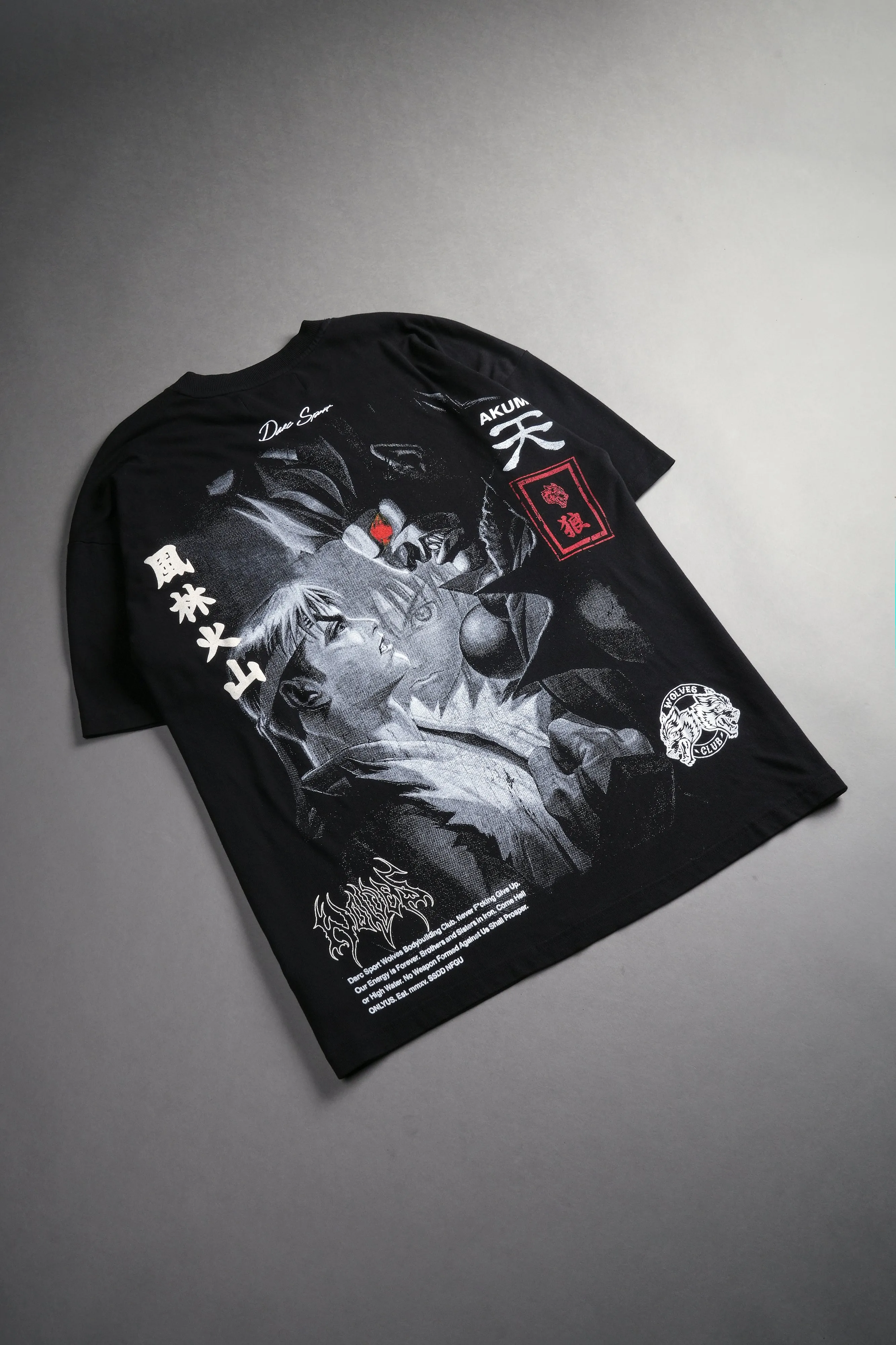 Our Energy "Premium" Oversized Tee in Black