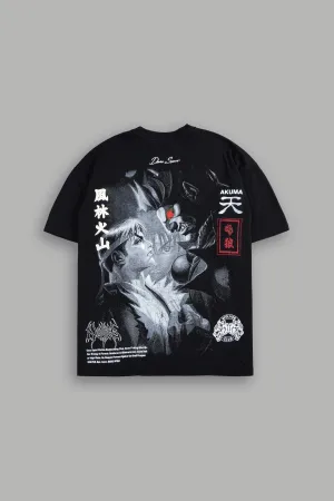 Our Energy "Premium" Oversized Tee in Black