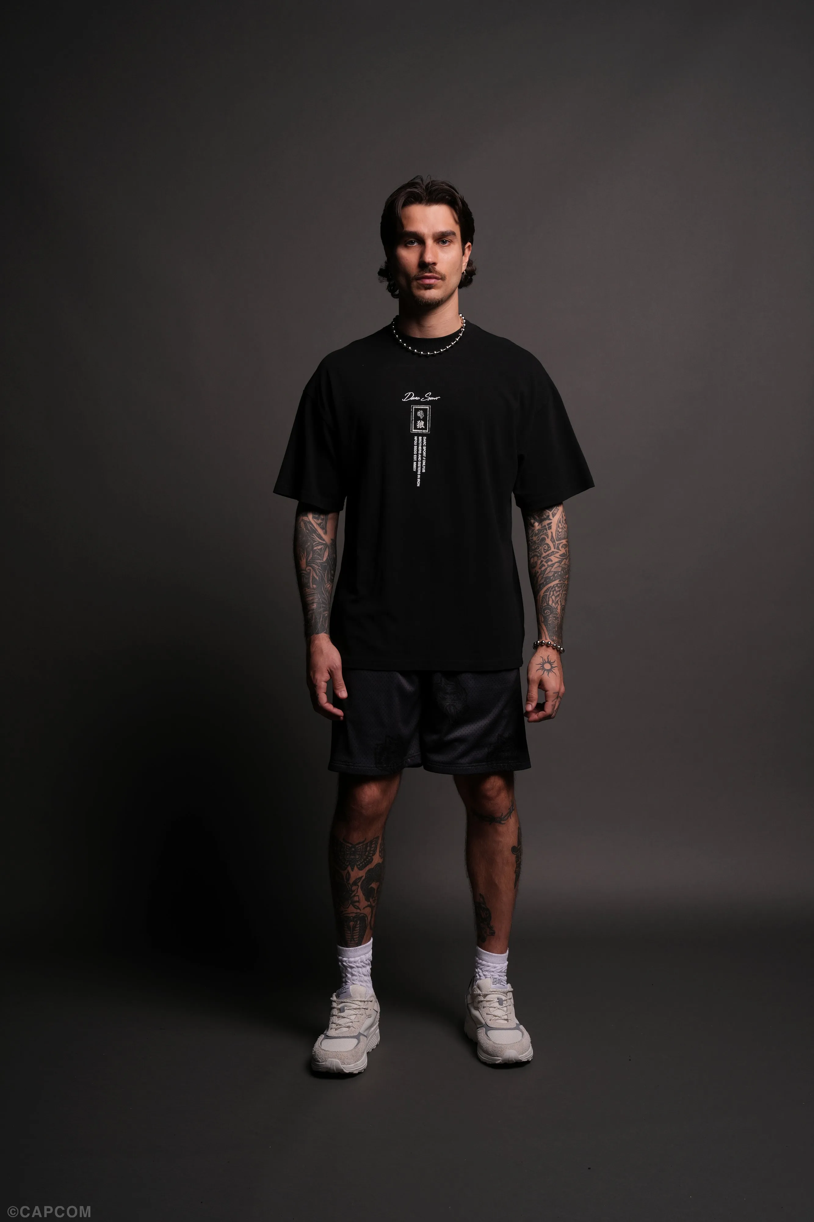 Our Energy "Premium" Oversized Tee in Black