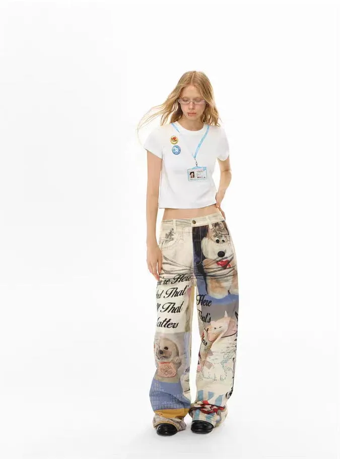"You're Here" Pet Collage Baggy