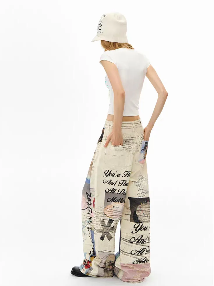 "You're Here" Pet Collage Baggy
