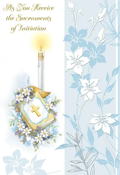 RCIA Sacraments of initation Card