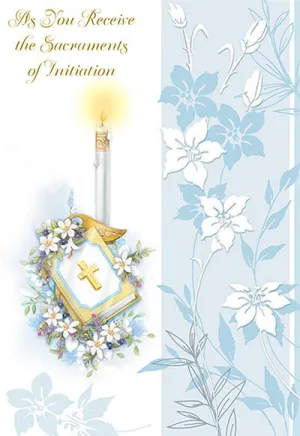 RCIA Sacraments of initation Card