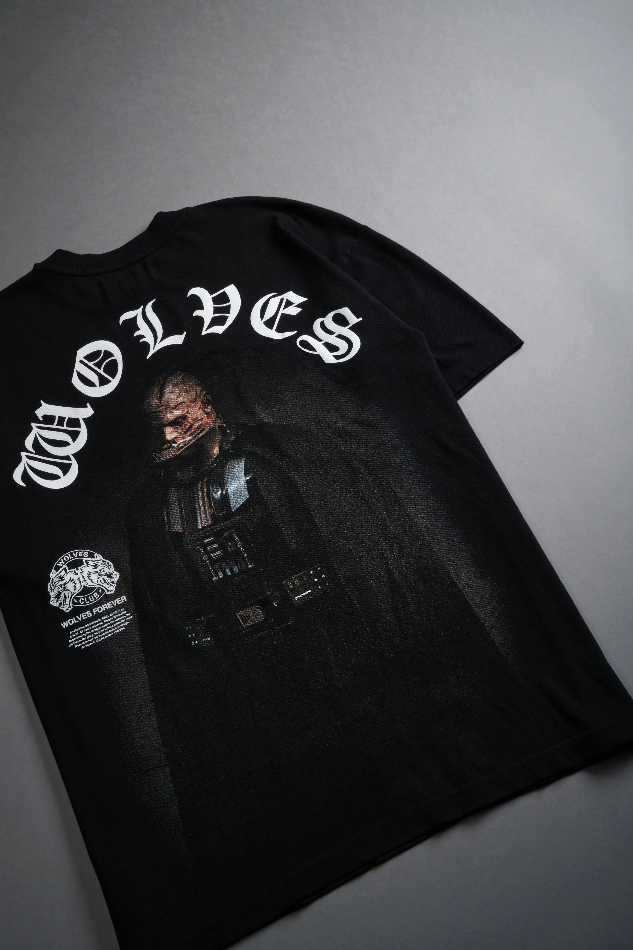 Scorched "Premium" Oversized Tee in Black