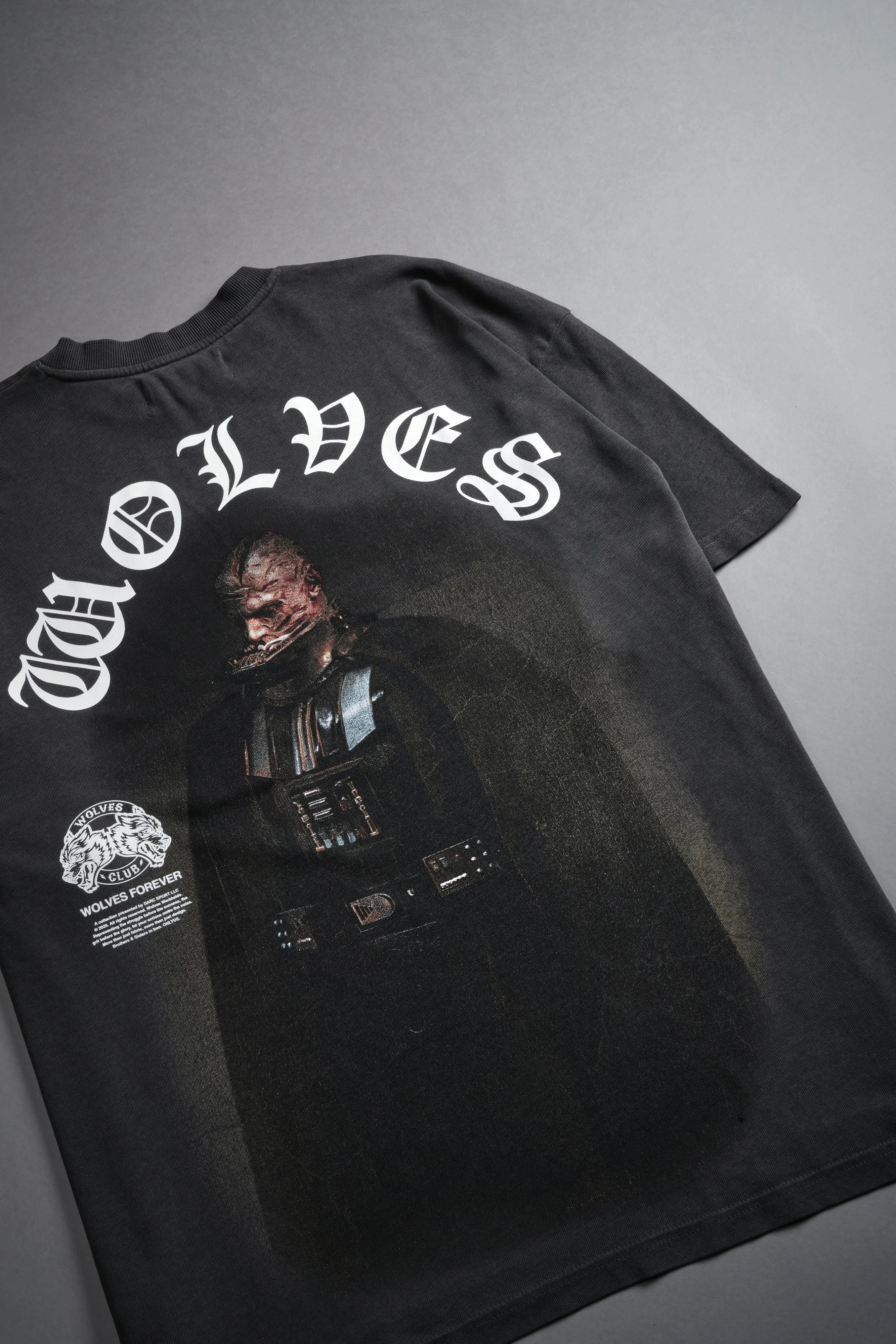 Scorched "Premium" Oversized Tee in Wolf Gray