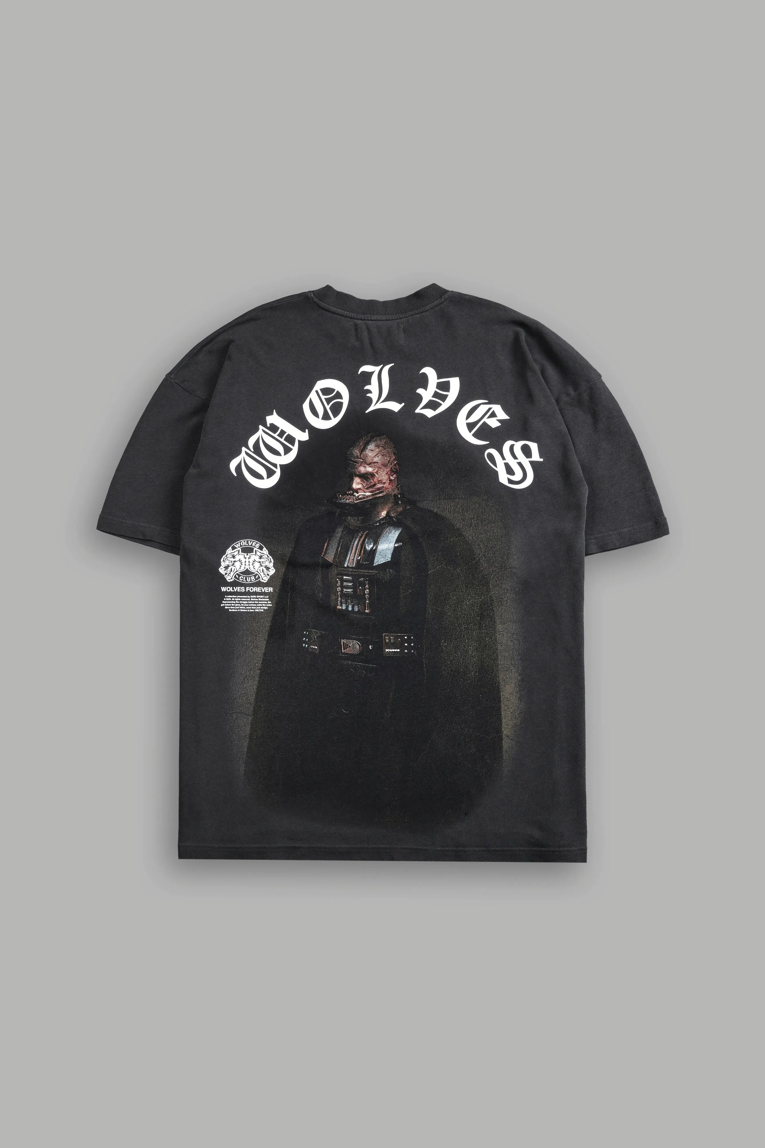 Scorched "Premium" Oversized Tee in Wolf Gray