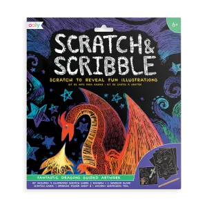 Scratch & Scribble Art Kit (Fantastic Dragons)