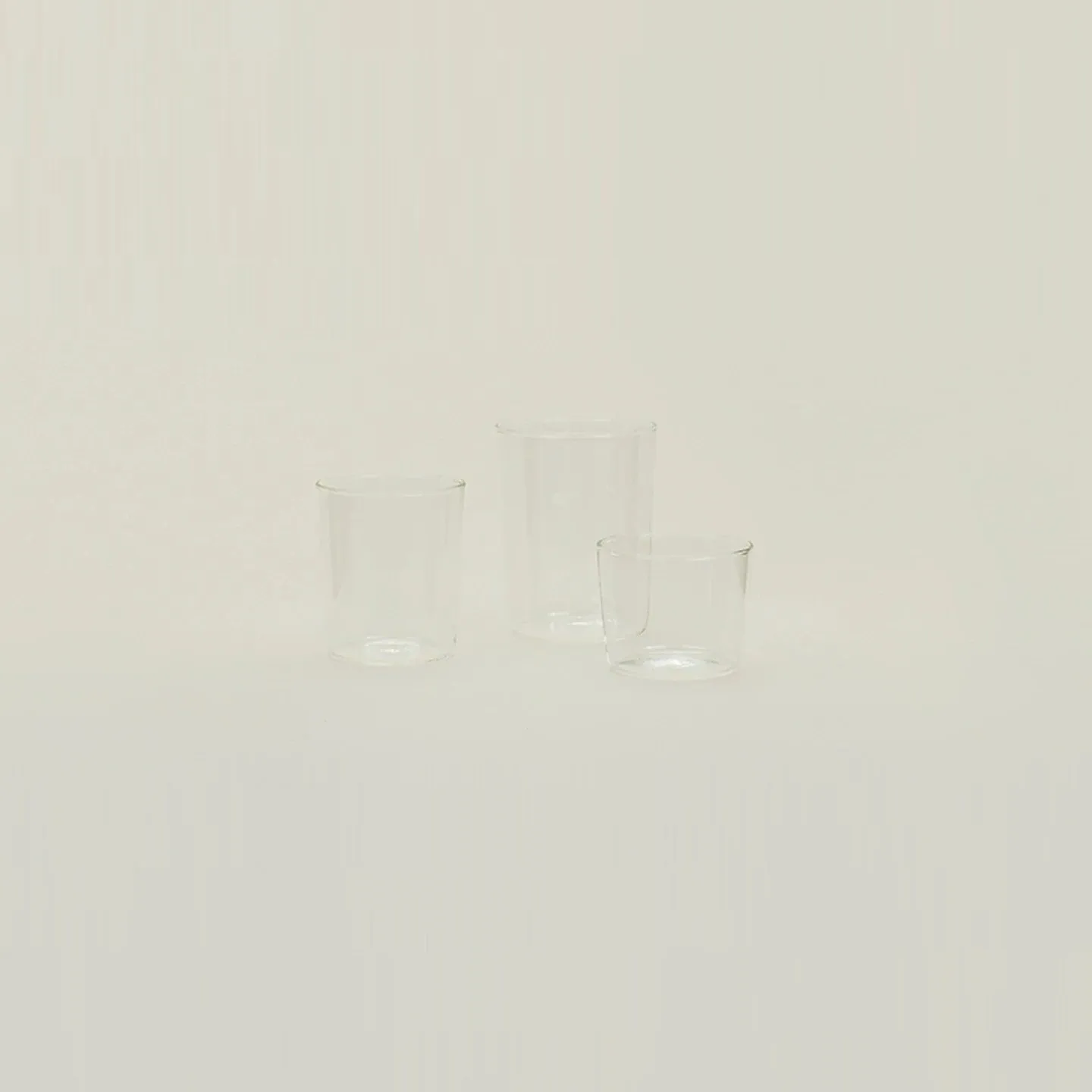 Small Essential Glassware Set of 4 (Clear)