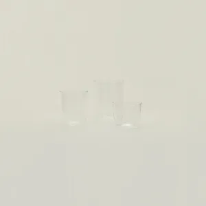 Small Essential Glassware Set of 4 (Clear)