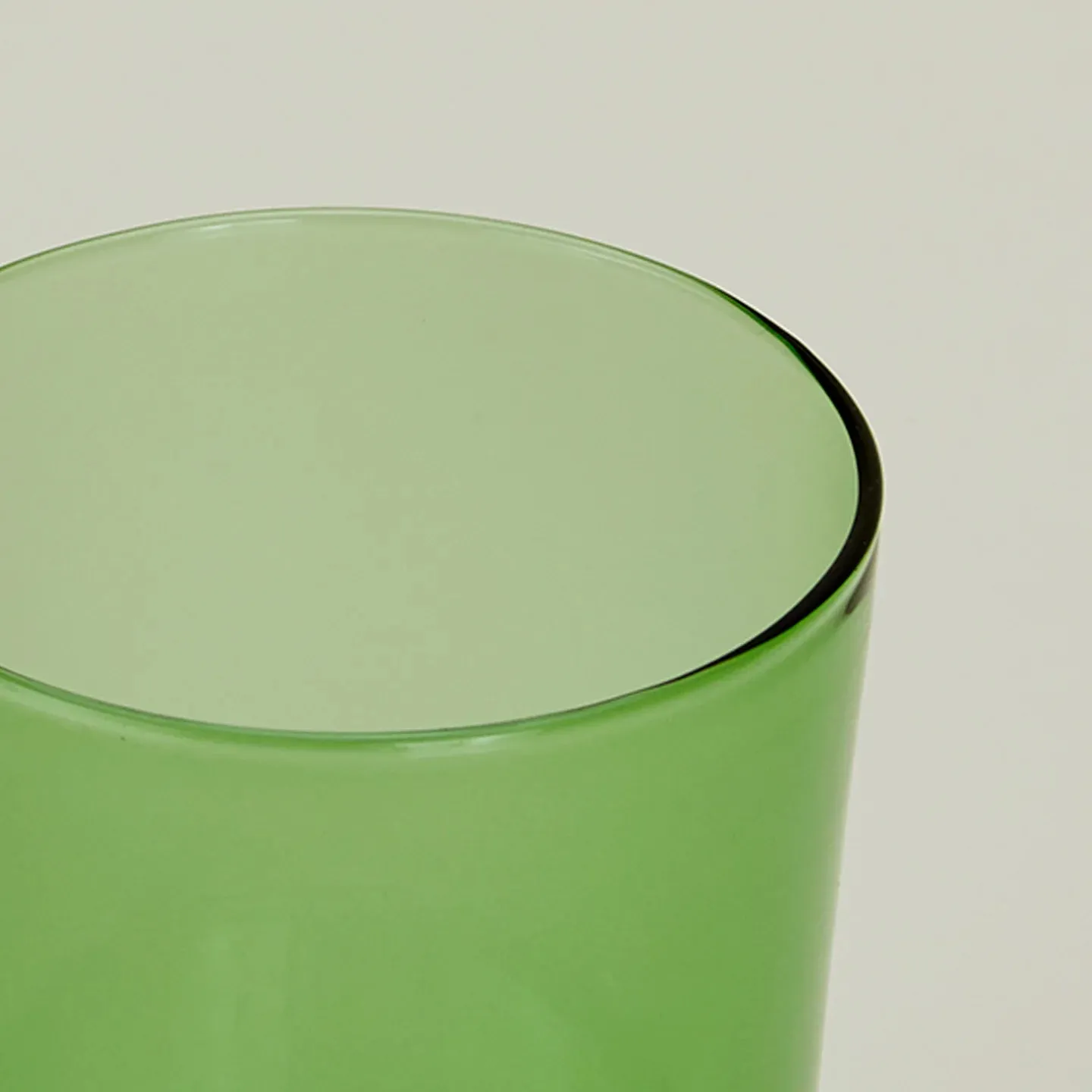 Small Essential Glassware Set of 4 (Green)