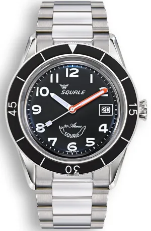 SQL Watch Sub-39 Black Arabic Bracelet