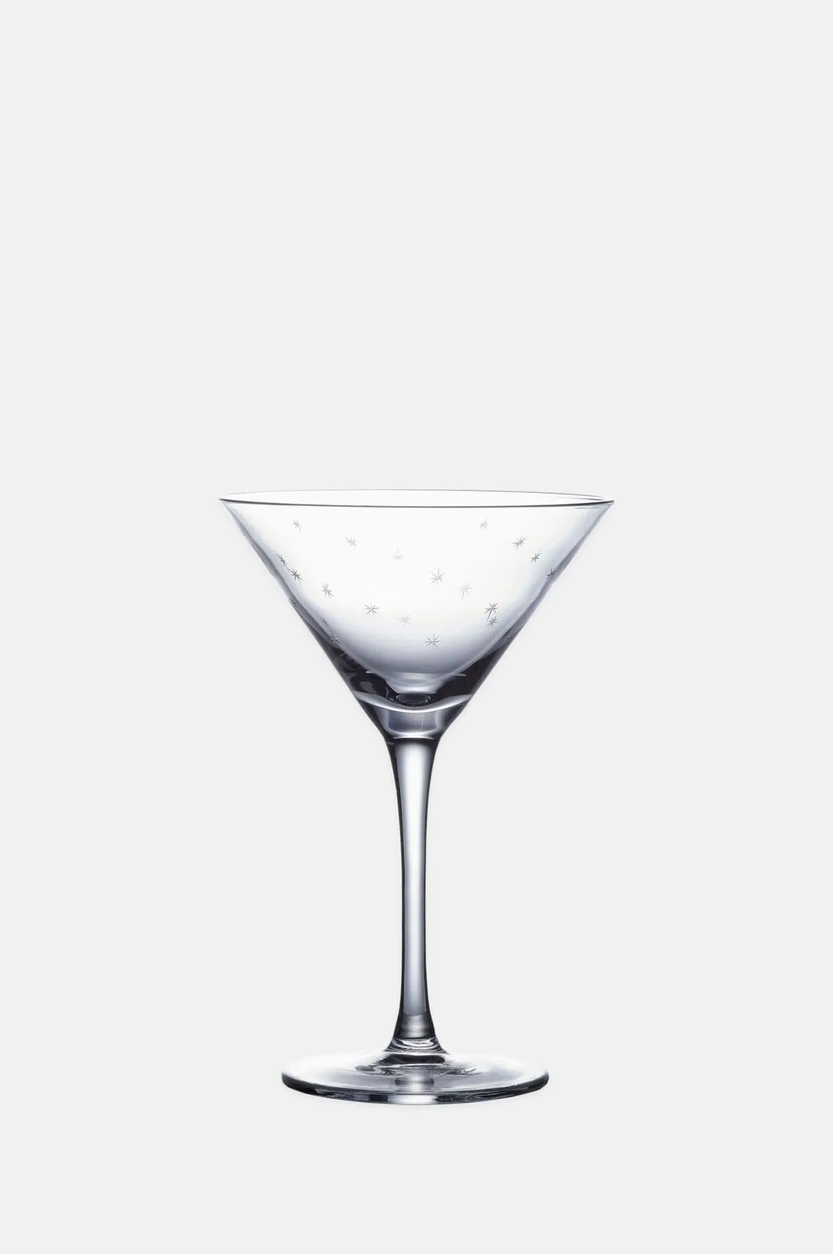 Stars Martini Glass Pair