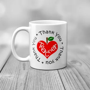 Thank You Teacher Mug