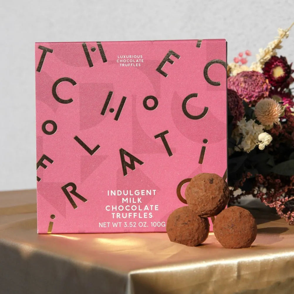 The Chocolatier Indulgent Milk Chocolate Truffles (100g)