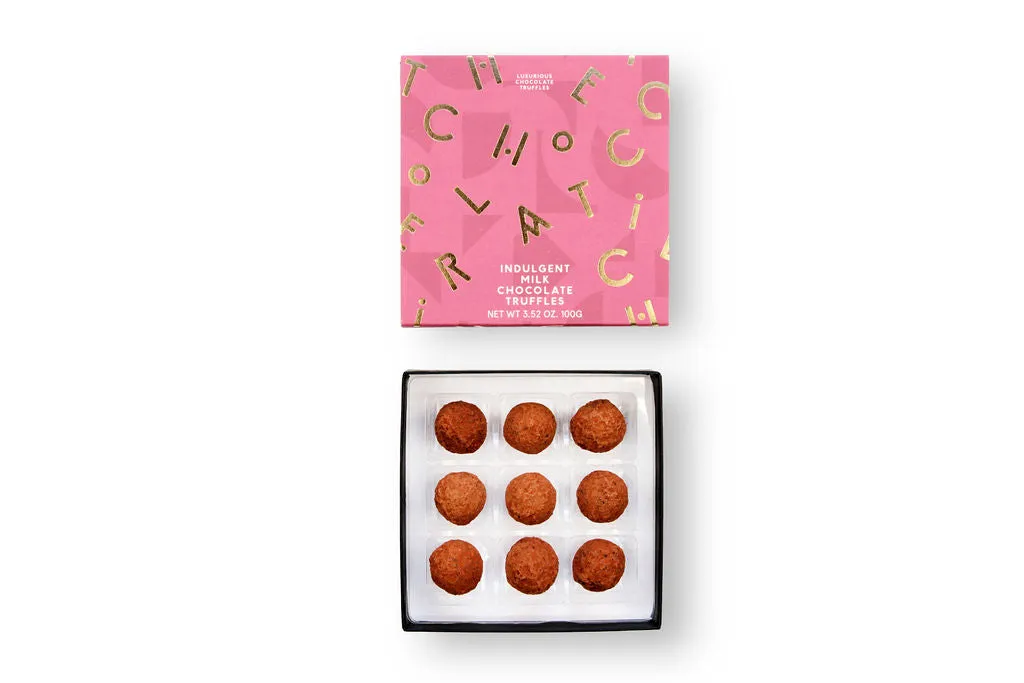 The Chocolatier Indulgent Milk Chocolate Truffles (100g)