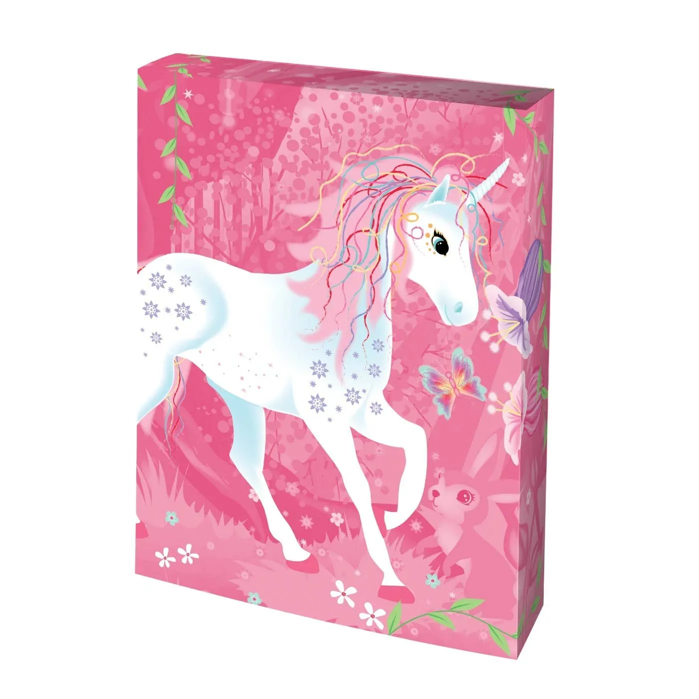 Totally Twilight Unicorn Lantern Scratch Art Set