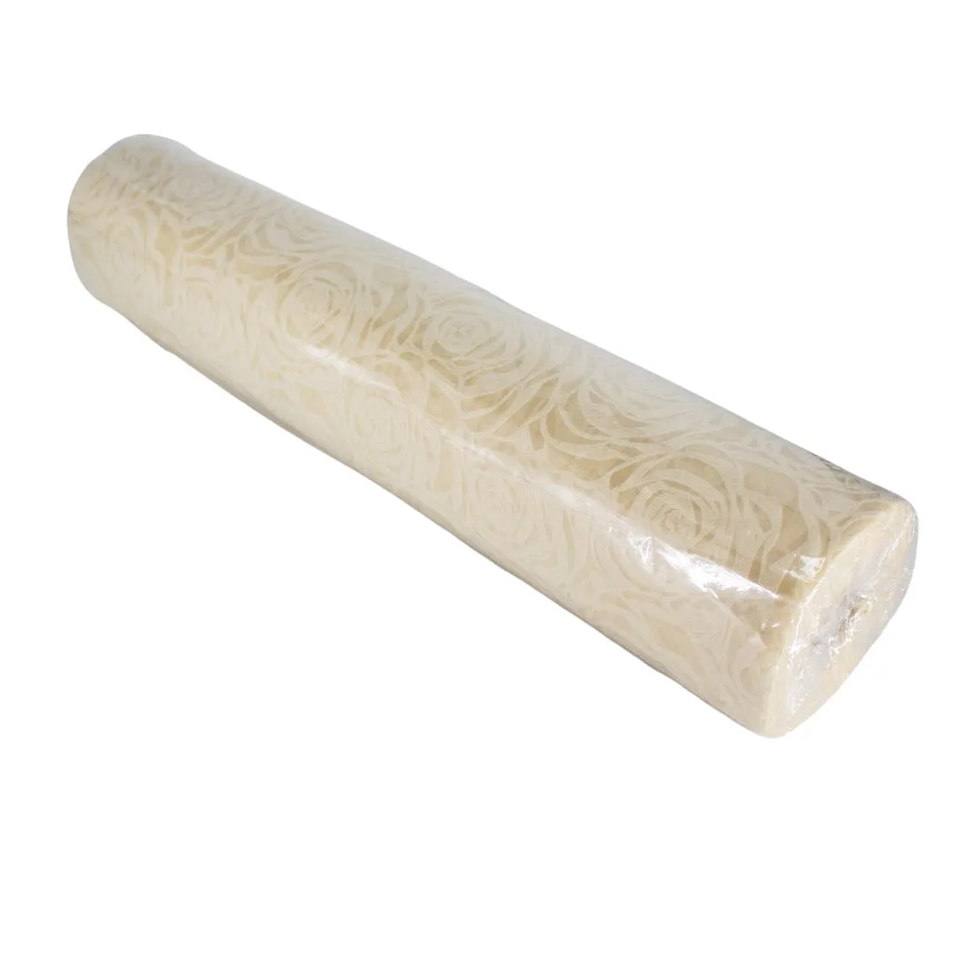 WOVEN ROSE 53CM X 18M IVORY